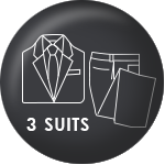 Exclusive class - 3 suits package